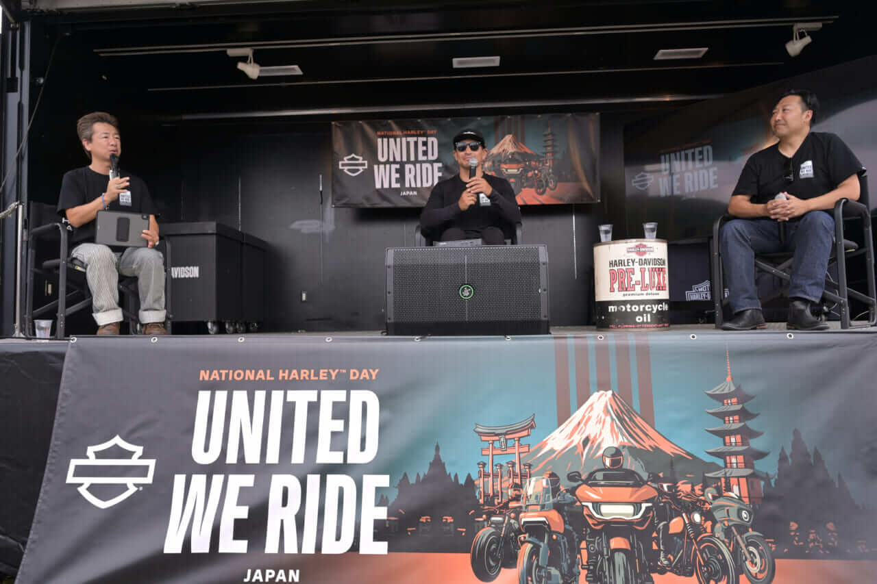 魔裟斗｜United We Ride ギャザリング｜魔裟斗さんらハーレー乗りたちがチャリティを目的に団結!『United We Ride ナショナルハーレーデー』世界同時開催