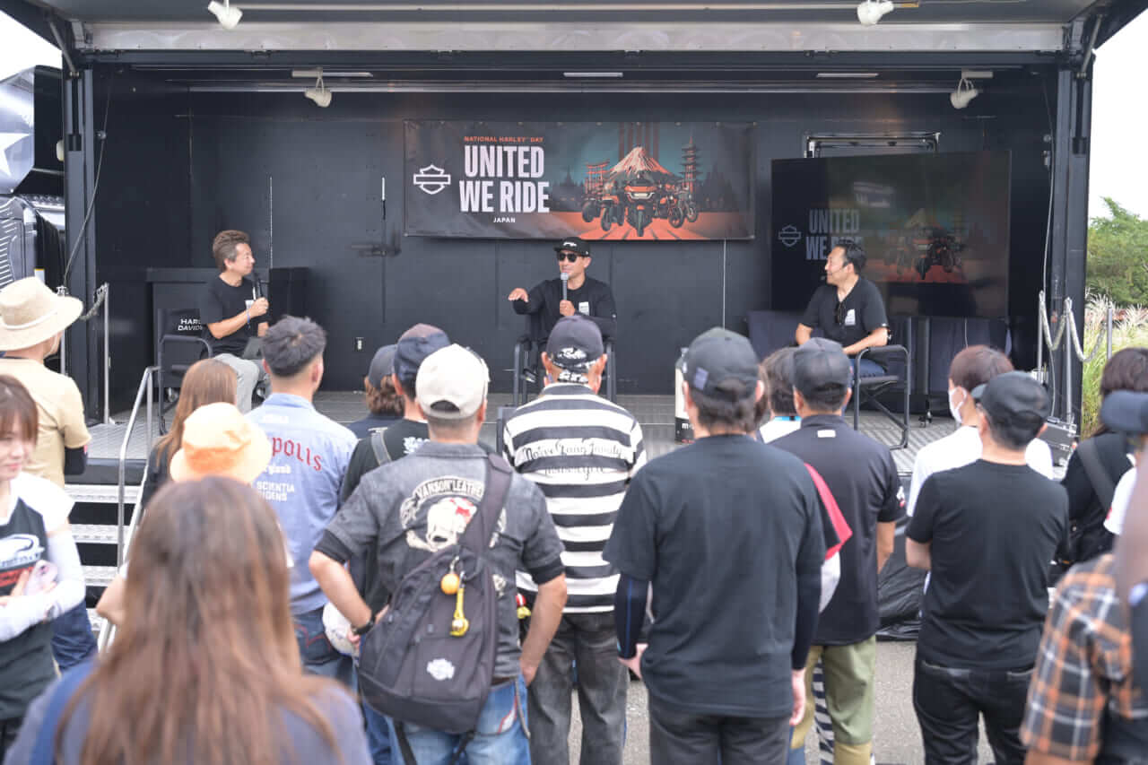 魔裟斗｜United We Ride ギャザリング｜魔裟斗さんらハーレー乗りたちがチャリティを目的に団結!『United We Ride ナショナルハーレーデー』世界同時開催