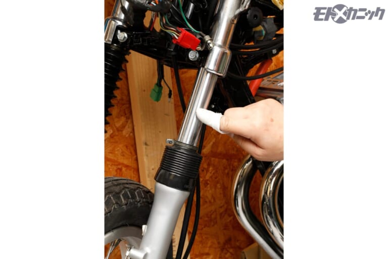 MAKARAI｜メッキング｜インナーチューブ｜想像以上にデリケートなクロームメッキ、NAKARAIのKINGシリーズでメンテし綺麗に保つ