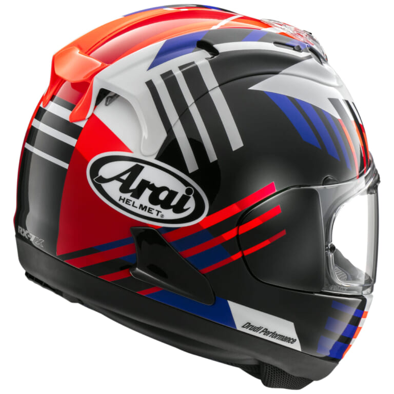 Arai RX-7X REA SB3|スーパーバイクのレジェンド、最新グラフィック! アライ「RX-7X REA SB3」10月下旬に発売