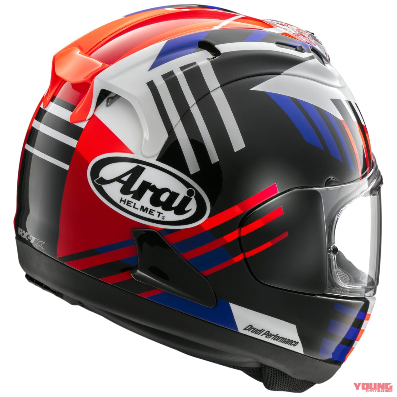 Arai RX-7X REA SB3|スーパーバイクのレジェンド、最新グラフィック! アライ「RX-7X REA SB3」10月下旬に発売