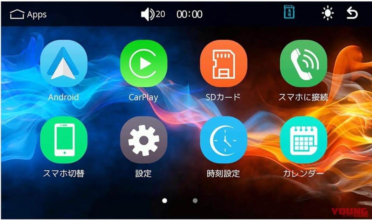 |コスパ最強の1万円台! CarPlay/Android Auto対応のバイク用スマートモニター「SRD5 Slim」が登場