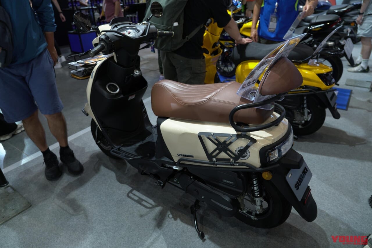 ｜台湾も昭和レトロが人気?! スズキのスクーター「SUI」など出展の台湾モーターサイクルショー　レポートをお届け！