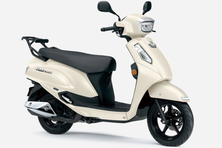スズキ|アドレス125|2025年モデル|スズキ「アドレス125」が新型にモデルチェンジ! 灯火デザイン刷新、低中速トルク強化、フレームも新設計