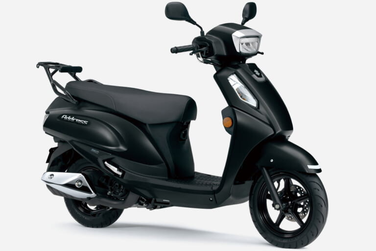 スズキ｜アドレス125｜2025年モデル｜スズキ「アドレス125」が新型にモデルチェンジ！ 灯火デザイン刷新、低中速トルク強化、フレームも新設計