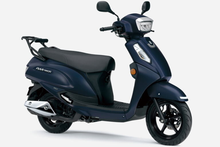 スズキ｜アドレス125｜2025年モデル｜スズキ「アドレス125」が新型にモデルチェンジ！ 灯火デザイン刷新、低中速トルク強化、フレームも新設計