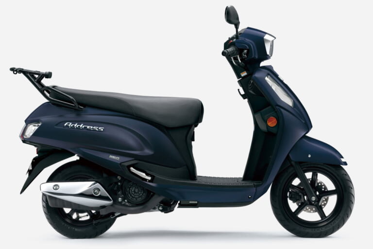 スズキ｜アドレス125｜2025年モデル｜スズキ「アドレス125」が新型にモデルチェンジ！ 灯火デザイン刷新、低中速トルク強化、フレームも新設計