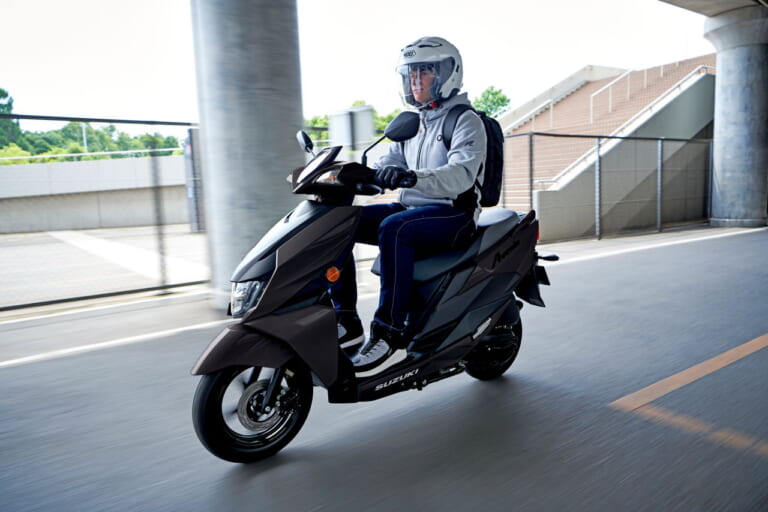 スズキ|アヴェニス125|欧州仕様|2026年モデル|スズキ「アヴェニス125」「バーグマンストリート125EX」最新2025年モデル登場! カラーバリエーション刷新【海外】