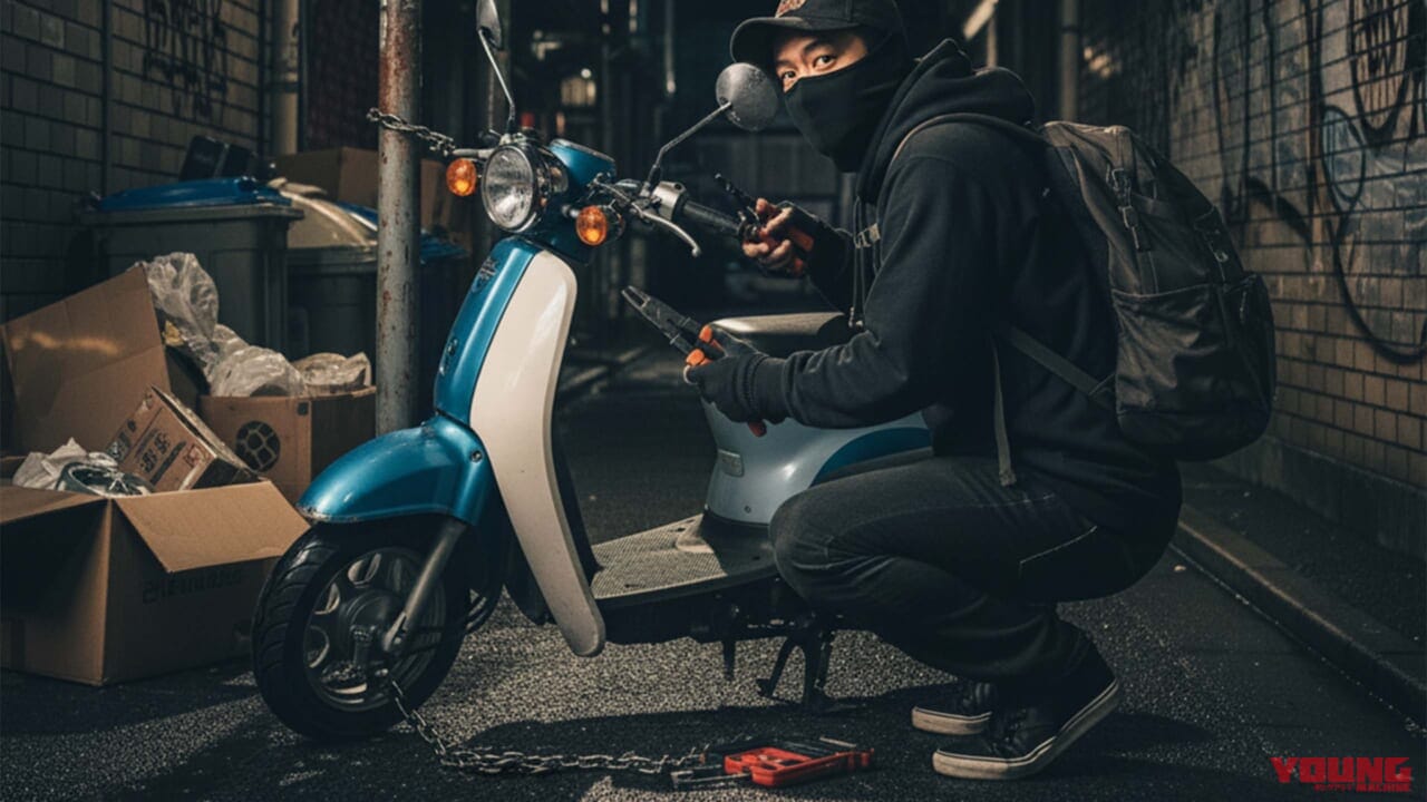 10月は「第2回 二輪車盗難防止強化運動」! ジワリ増えるバイク盗難に備えよう