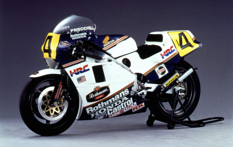 NSR500（＃4）｜フレディ・スペンサーがCB1000Fを語る!「ホンダ ホームカミング熊本2025」開催 | GP500&250ダブルチャンピオン車展示&トークショーも