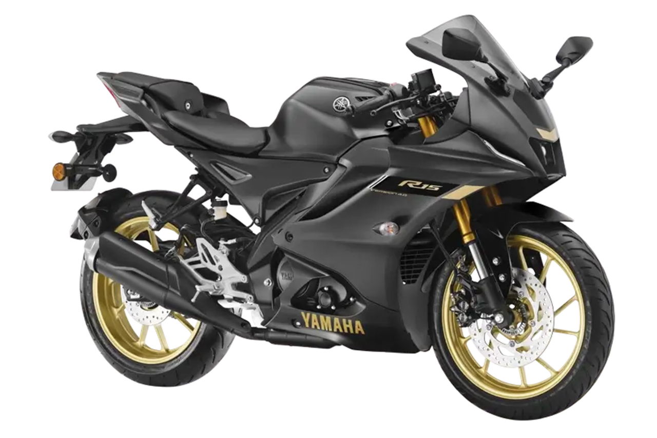 ヤマハ｜YZF-R15｜インド仕様｜2025年のヤマハ「R15 V4」にマジョーラカラー！ ブルー変更、ブラック追加も【海外】