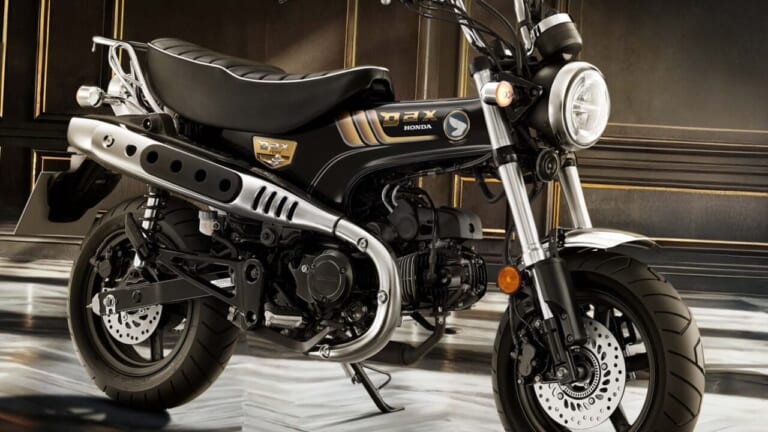 【限定】ホンダ「ダックス125 ロイヤルリミテッド」登場！ キタコ製クロームフェンダーや3Dエンブレムの特別仕様【海外】