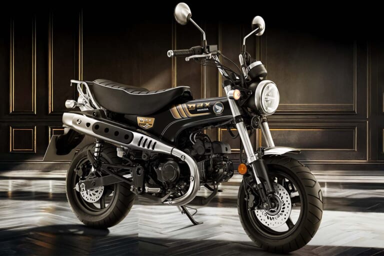 ホンダ|ダックス125 ロイヤルリミテッドエディション|タイ仕様|【限定】ホンダ「ダックス125 ロイヤルリミテッド」登場! キタコ製クロームフェンダーや3Dエンブレムの特別仕様【海外】