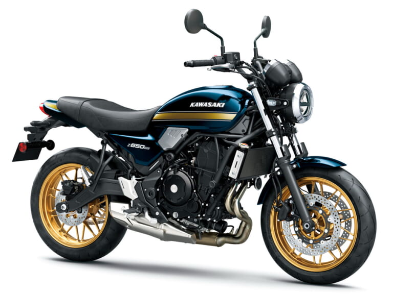 カワサキ|Z650RS|欧州仕様|2026年モデル|玉虫3兄弟?! カワサキ「Z650RS」2026年モデルが欧州に登場、カラーラインナップ刷新でZ650の系譜50周年へ