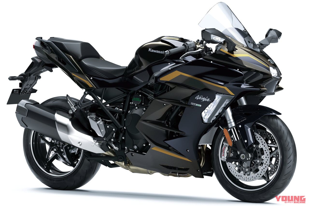 カワサキ|ニンジャH2 SX SE|2026年モデル|欧州仕様|今度のニンジャはゴールドの差し色! カワサキ「ニンジャ1100SX」「ニンジャH2 SX」シリーズの2026年モデルが登場【海外】