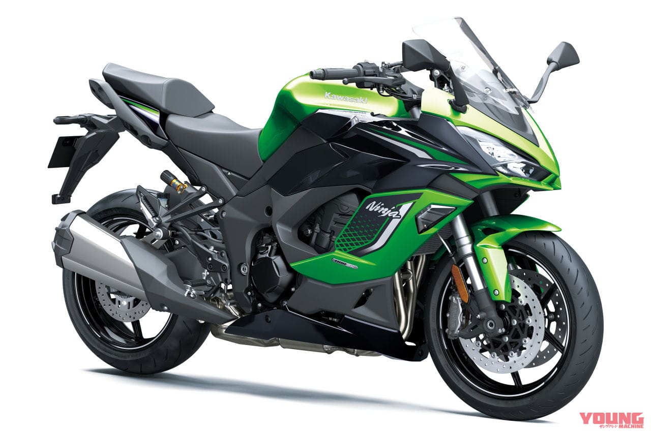 カワサキ｜ニンジャ1100SX SE｜2026年モデル｜欧州仕様｜今度のニンジャはゴールドの差し色！ カワサキ「ニンジャ1100SX」「ニンジャH2 SX」シリーズの2026年モデルが登場【海外】