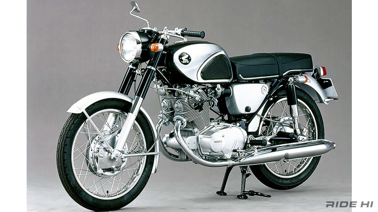 ホンダ｜ベンリィCS90｜1964年｜「Tボーン！」「黄色ナンバー懐かしい」ホンダCS90は若者に本格スポーツバイク熱を呼び覚ました！