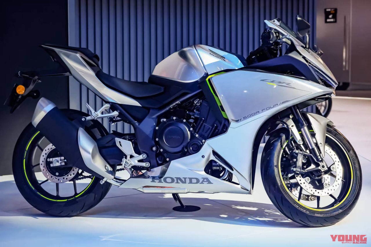 ホンダ｜CBR500Rフォア｜中国仕様｜2026年モデル｜ホンダの4気筒400ccフルカウルスポーツが30年ぶりに復活へ!! 新型「CBR500R FOUR」重慶ショー登場で国内仕様「CBR400R FOUR」もカウントダウンか