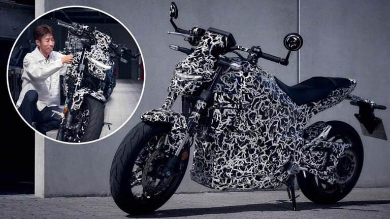 登場カウントダウン?! 『風になれる』ホンダの電動バイク「EV FUNコンセプト」欧州での走行テスト映像が公開