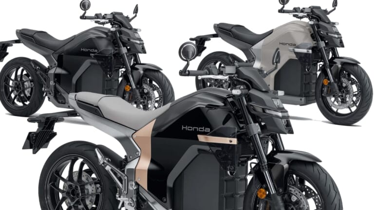 ホンダがブランニューモデル「Honda WN7」を発表！ 1000cc並みのトルクを発揮する、固定式バッテリー採用の電動ネイキッド
