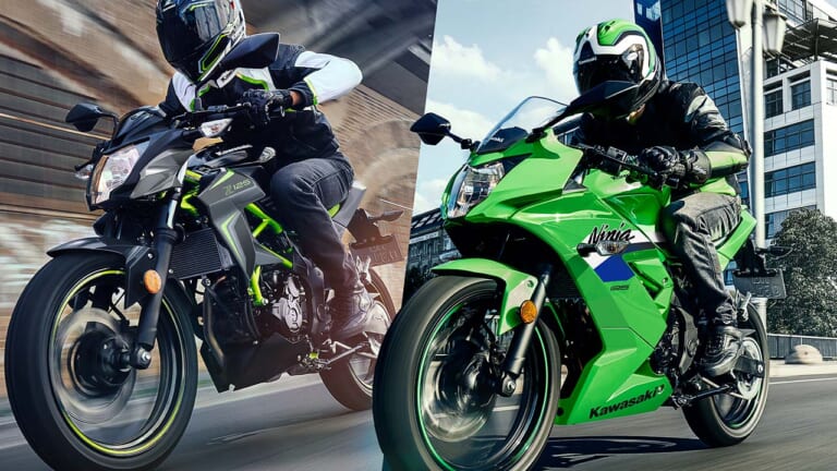 カワサキ「ニンジャ125」「Z125」の2026年モデル登場！ 原付二種クラス相当のフルサイズ入門マシンに新色【海外】