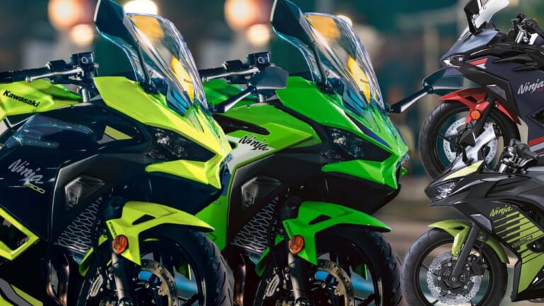 カワサキグリーンに異変アリ?! 2気筒スポーツ「ニンジャ500」「ニンジャ650」の2026年モデル発表【北米】