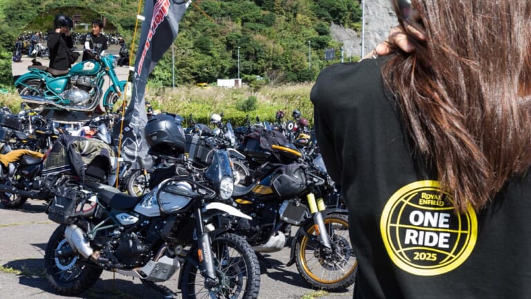 世界中で同じ日にロイヤルエンフィールドが走った!「One Ride 2025」60か国以上で4万人が参加