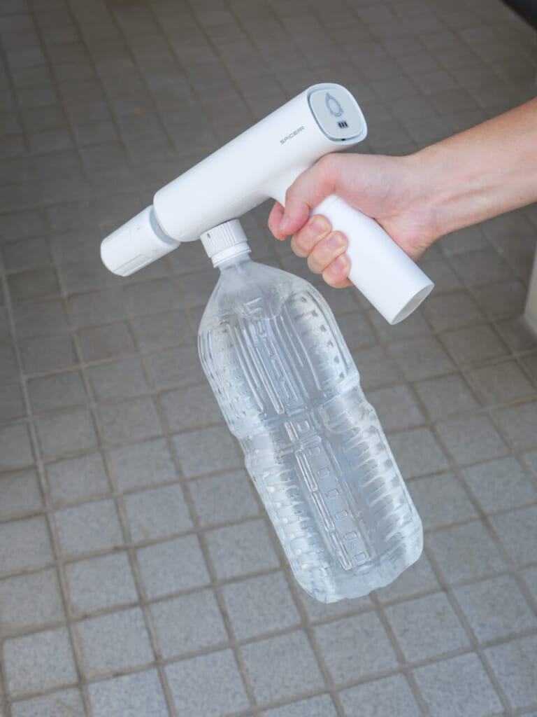 準備わずか1分! 業界最小/最軽量の「ポケッタブル高圧洗浄機」にオシャレな"マットホワイト"が追加|準備わずか1分! 業界最小/最軽量の「ポケッタブル高圧洗浄機」にオシャレな”マットホワイト”が追加