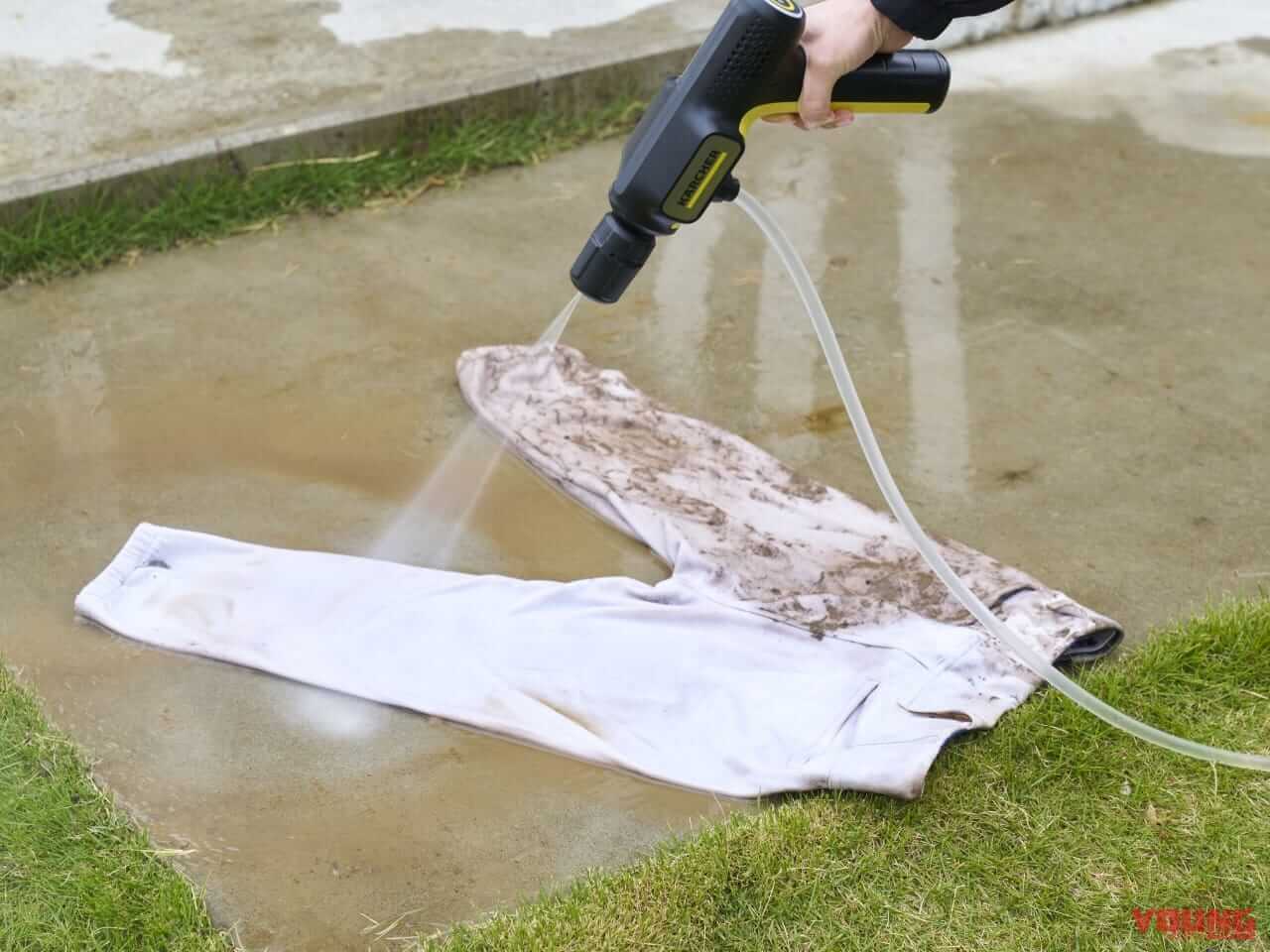 |洗車がラクラクに! ケルヒャーから”手のひらサイズ”のモバイル高圧洗浄機「ハンディエア」が登場