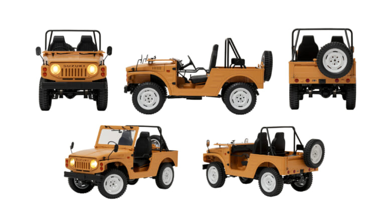WPL JAPAN C84 RTR ジムニー （SJ10）｜無骨な愛嬌を完全再現。手のひらサイズの「SJ10ジムニー」が爆誕【1/10スケールRCが新発売】