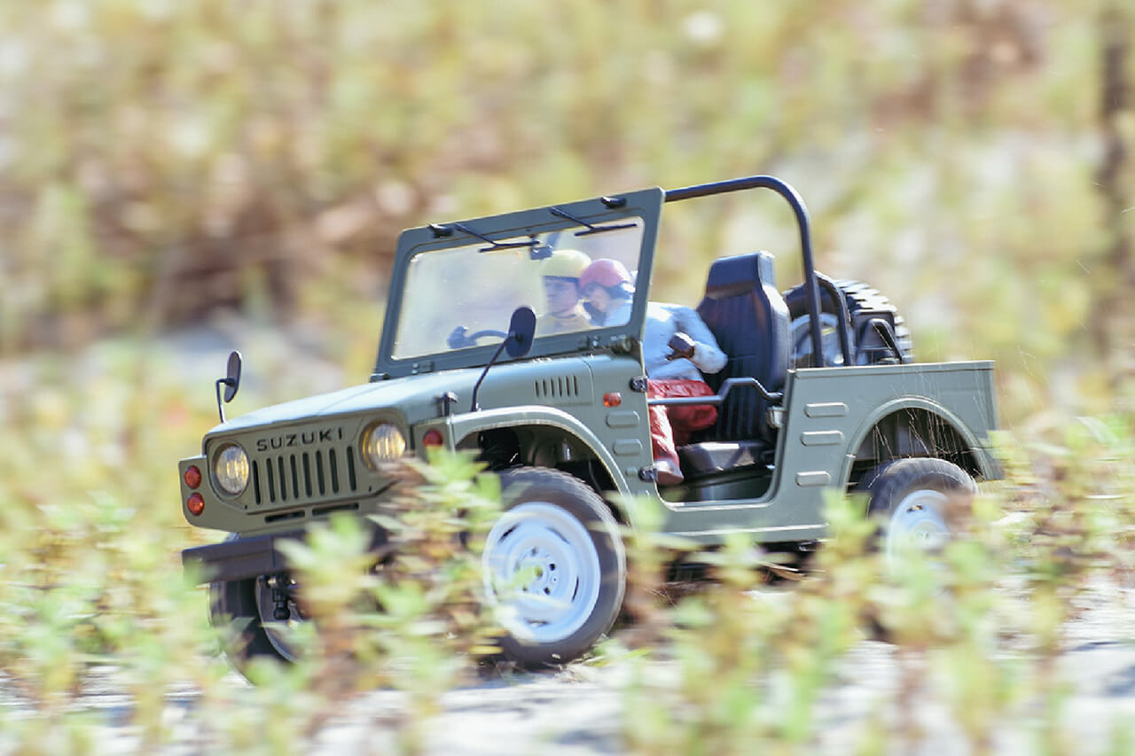 無骨な愛嬌を完全再現。手のひらサイズの「SJ10ジムニー」が爆誕【1/10スケールRCが新発売】