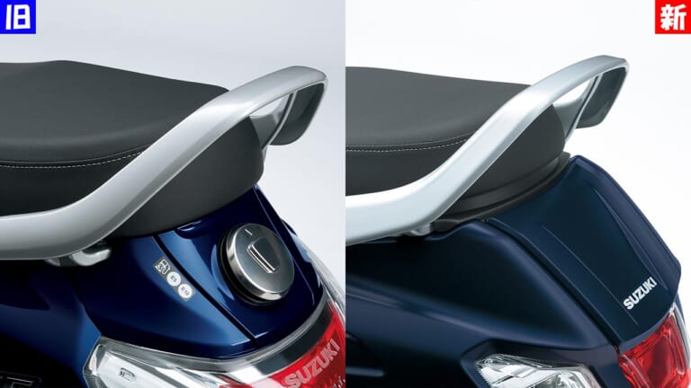 スズキ｜アドレス125｜2025年モデル｜スズキ「アドレス125」が新型にモデルチェンジ！ 灯火デザイン刷新、低中速トルク強化、フレームも新設計