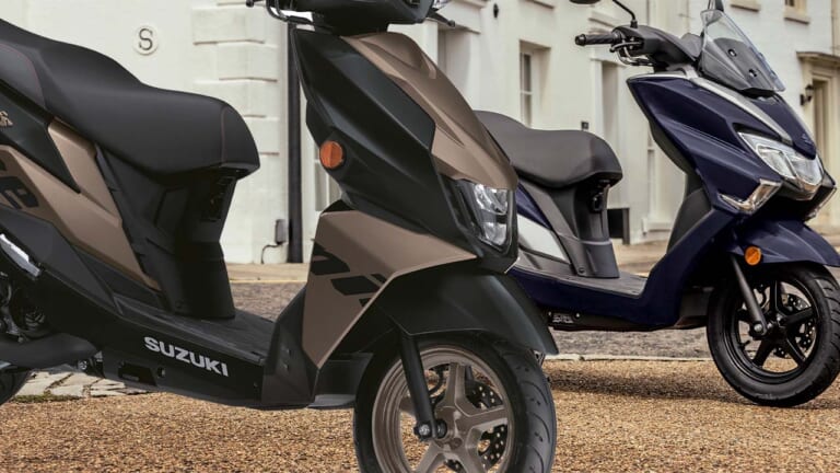 スズキ「アヴェニス125」「バーグマンストリート125EX」最新2025年モデル登場！ カラーバリエーション刷新【海外】
