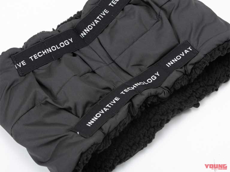 RSX165 ボア ネックウォーマー|「朝晩や夜に首が寒い」を解決!RSタイチの防風ネックウォーマー&フェイスマスク4選