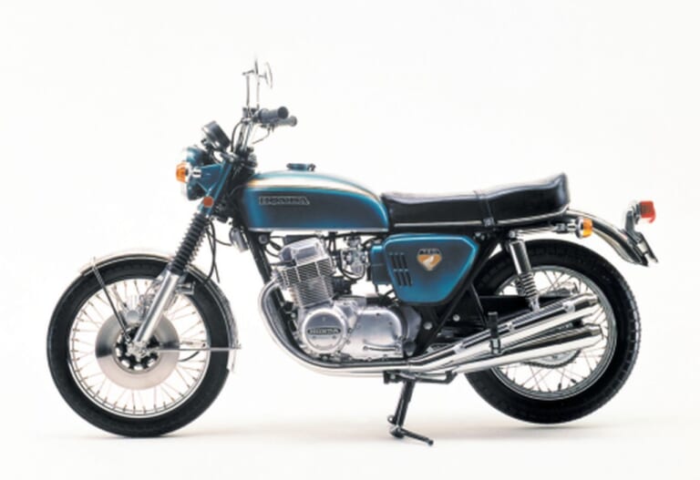 HONDA DREAM CB750FOUR｜2輪の歴史を塗り替えた量産車初の並列4気筒車：ホンダDREAM CB750FOUR【1969～1977】
