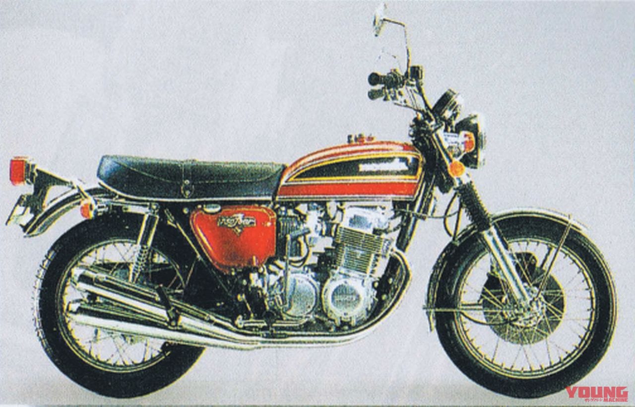 HONDA DREAM CB750FOUR|改良を重ねながら派生機種を展開:ホンダDREAM CB750FOUR【1969~1977】の系譜