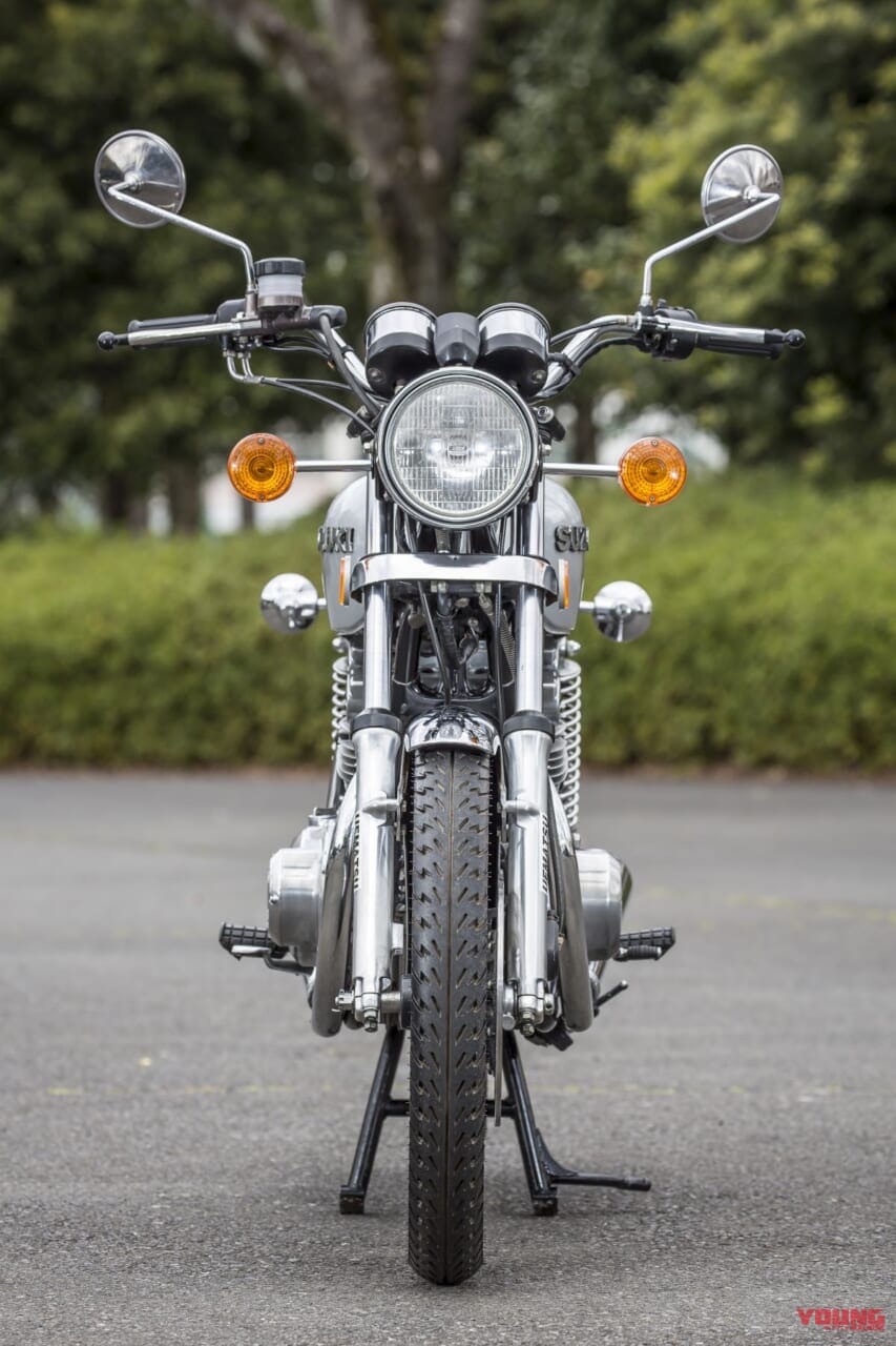 SUZUKI GS400｜時代の転換点に生まれた同社初の4ストツイン：スズキGS400【1976～1980】