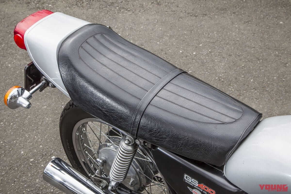 SUZUKI GS400｜時代の転換点に生まれた同社初の4ストツイン：スズキGS400【1976～1980】