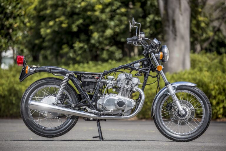 SUZUKI GS400｜妥協なきメカニズムと車体構成：スズキGS400【1976～1980】各部解説