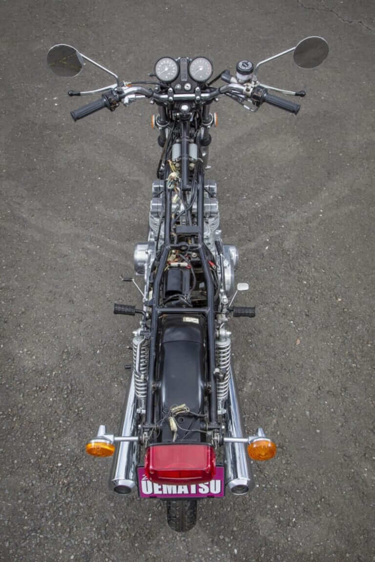 SUZUKI GS400｜妥協なきメカニズムと車体構成：スズキGS400【1976～1980】各部解説