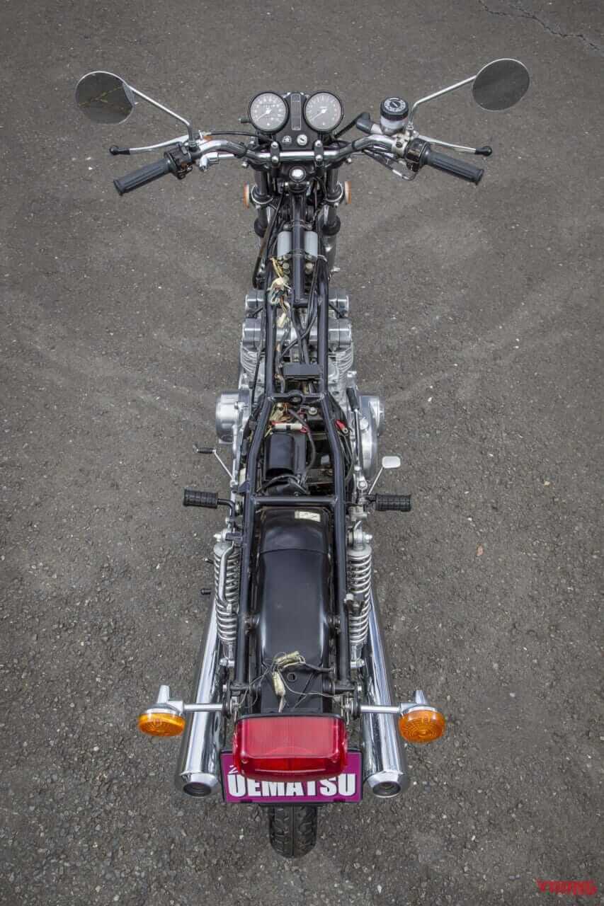 |妥協なきメカニズムと車体構成:スズキGS400【1976~1980】各部解説