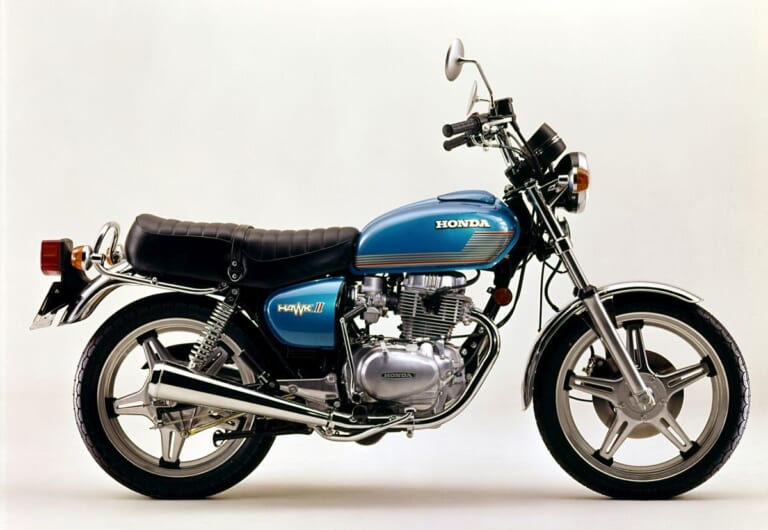 1977 HONDA HAWKII CB400T｜世代別に解説! 国産4社の400cc4ストツインの系譜【HAWK-II/GS400/Z400/XS400etc】