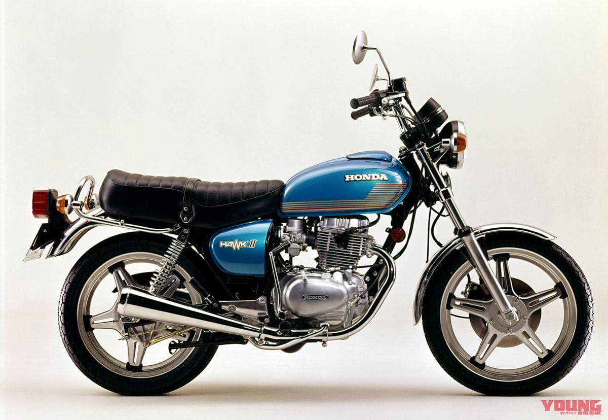 1977 HONDA HAWKII CB400T｜世代別に解説! 国産4社の400cc4ストツインの系譜【HAWK-II/GS400/Z400/XS400etc】