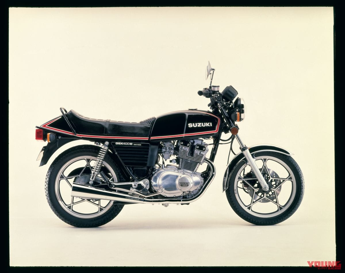 1980 SUZUKI GSX400E｜世代別に解説! 国産4社の400cc4ストツインの系譜【HAWK-II/GS400/Z400/XS400etc】