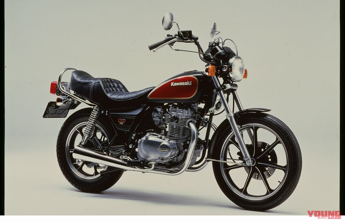 1979 KAWASAKI Z400LTD｜世代別に解説! 国産4社の400cc4ストツインの系譜【HAWK-II/GS400/Z400/XS400etc】