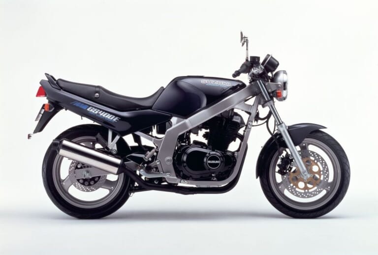1989 SUZUKI GS400E｜世代別に解説! 国産4社の400cc4ストツインの系譜【HAWK-II/GS400/Z400/XS400etc】