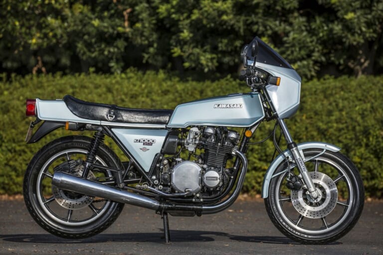 KAWASAKI Z1-R｜直線基調のデザインを持つメーカー純正カフェレーサー：カワサキZ1-R【1978～1980】