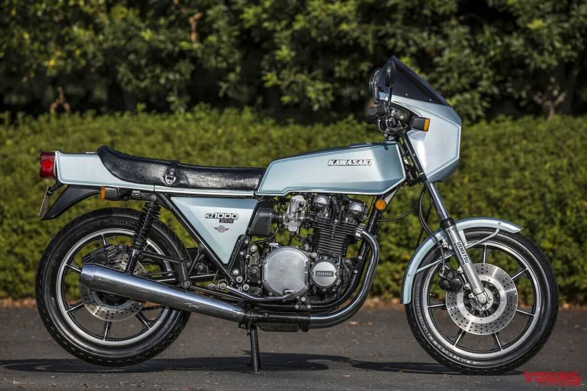 KAWASAKI Z1-R｜直線基調のデザインを持つメーカー純正カフェレーサー：カワサキZ1-R【1978～1980】