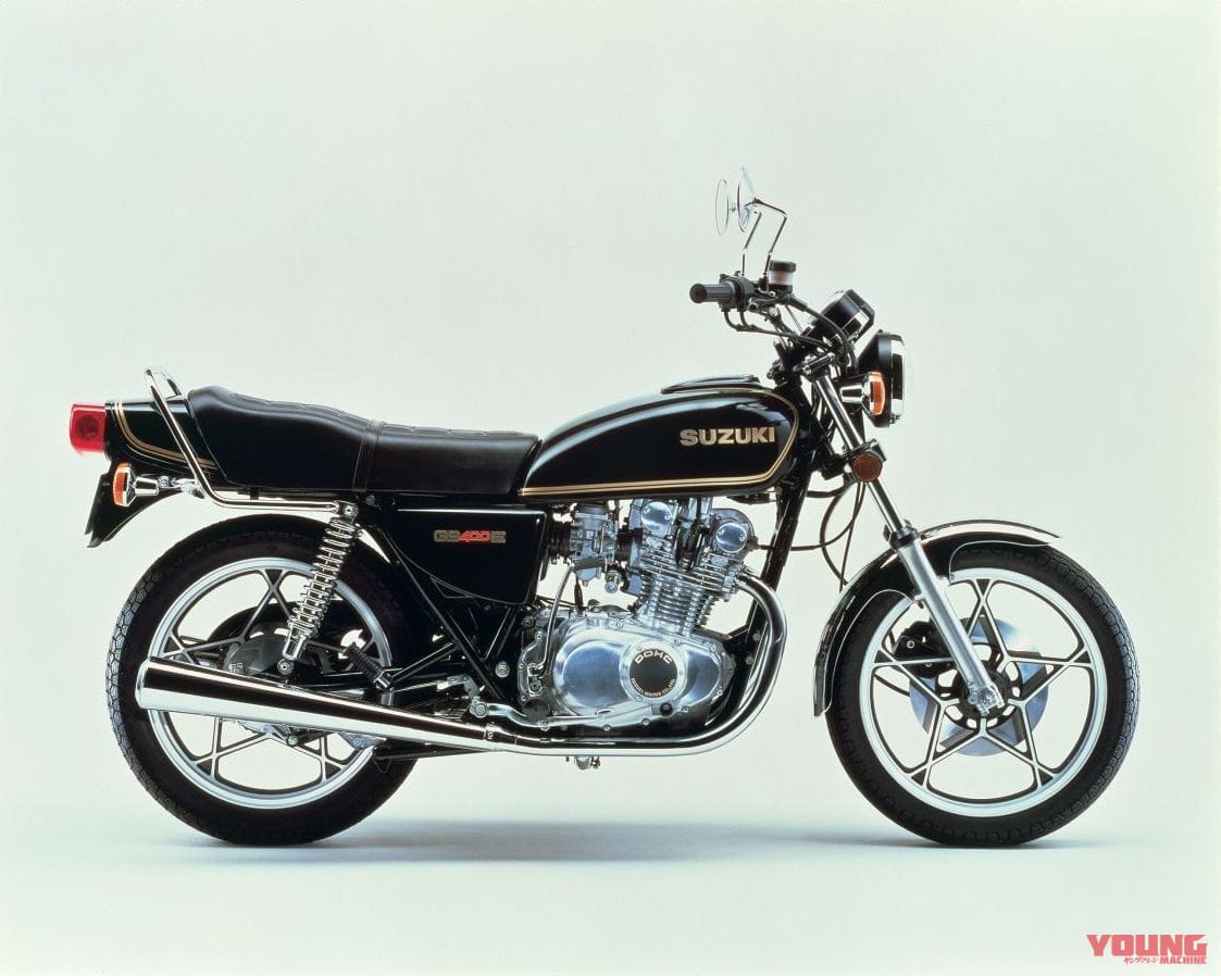 1980 SUZUKI GS400E-III|意外に短命だった2バルブGS:スズキGS400【1976~1980】の系譜