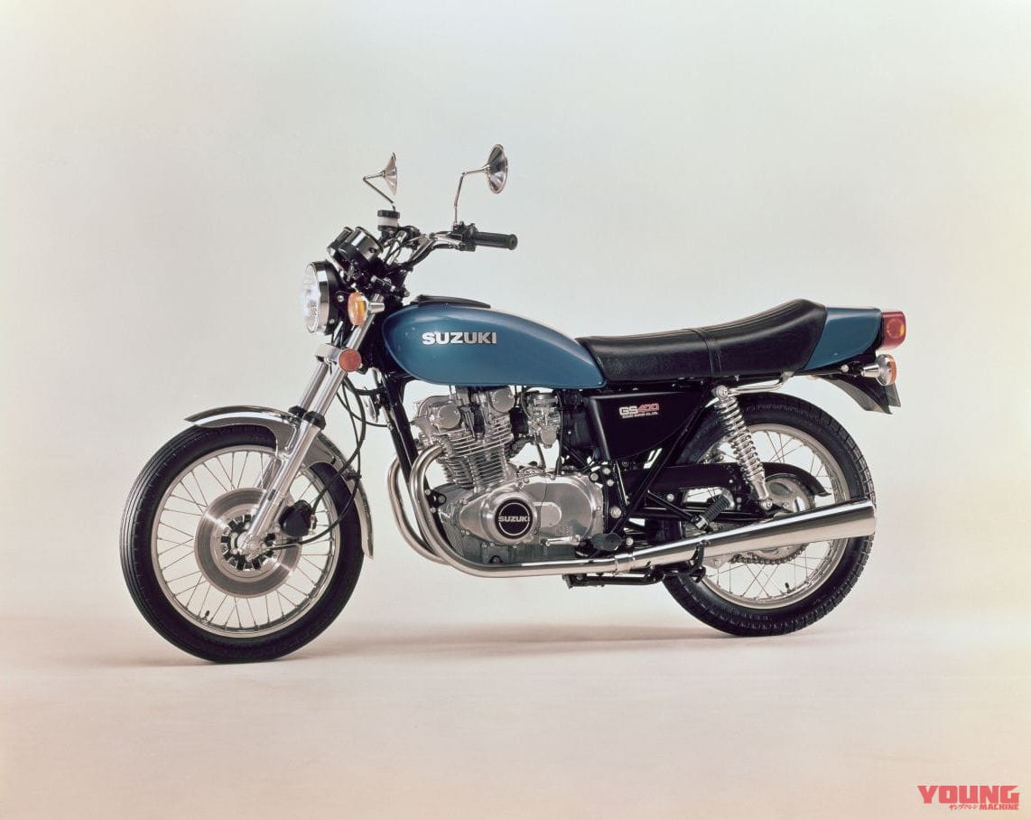 1976 SUZUKI GS400(1型)|意外に短命だった2バルブGS:スズキGS400【1976~1980】の系譜